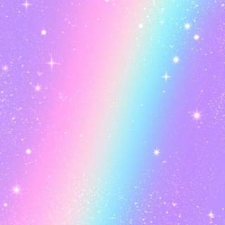 Sparkly rainbow wallpaper