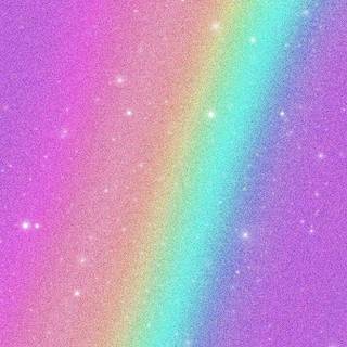 Sparkly rainbow wallpaper