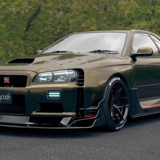 Nissan Wide Body Kit wallpaper
