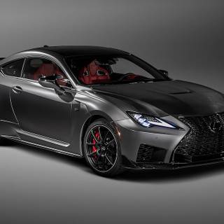 Lexus RC F Matte black wallpaper