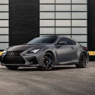 Lexus RC F Matte black wallpaper