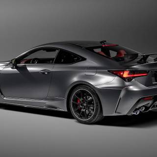 Lexus RC F Matte black wallpaper