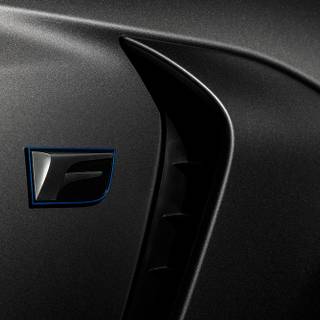 Lexus RC F Matte black wallpaper