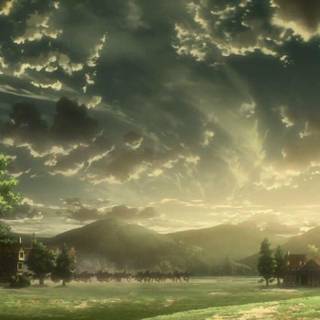 AoT scenery wallpaper