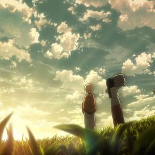 AoT scenery wallpaper