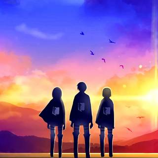 AoT scenery wallpaper