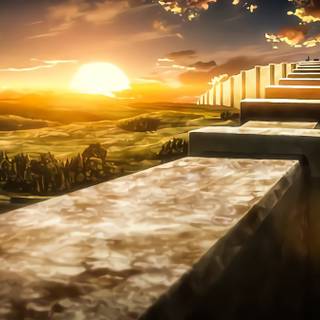 AoT scenery wallpaper
