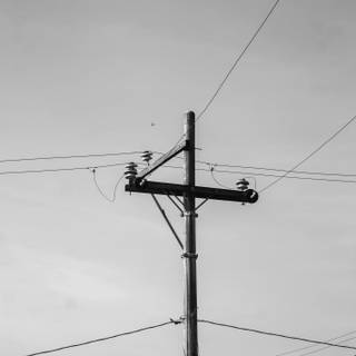 Electric pole wallpaper