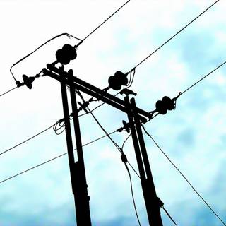 Electric pole wallpaper