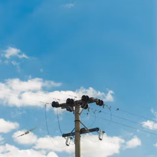 Electric pole wallpaper