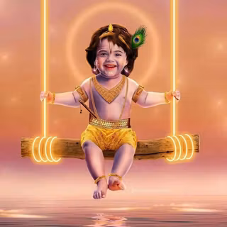 Krishna childhood wallpaper