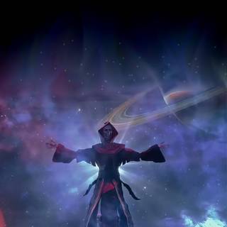 Cosmic being wallpaper