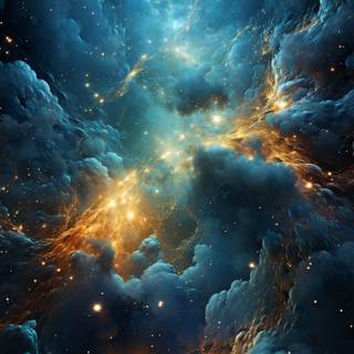 Cosmic being wallpaper