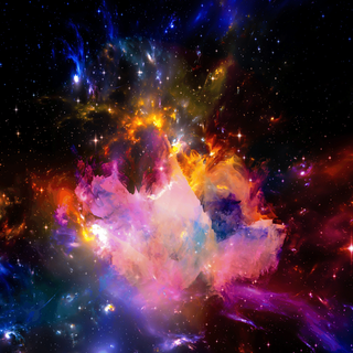 Cosmic being wallpaper