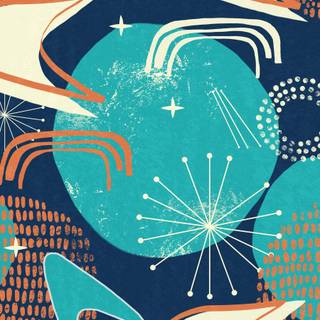 Cosmic being wallpaper