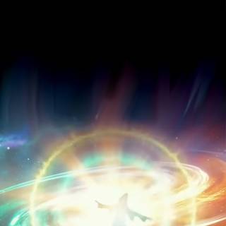 Cosmic being wallpaper