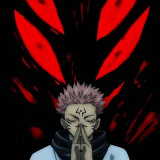 Sukuna face wallpaper