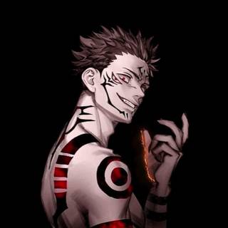 Sukuna face wallpaper