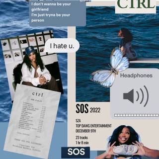 SZA iPhone wallpaper
