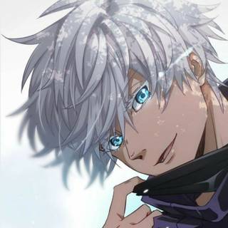 Gojo fanart wallpaper