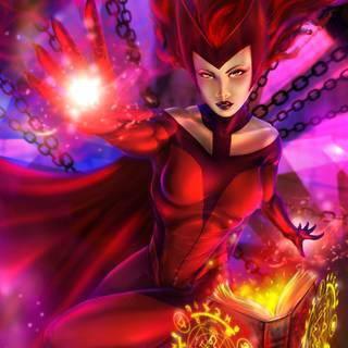 Small Scarlet Witch wallpaper