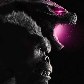 Godzilla x Kong poster wallpaper