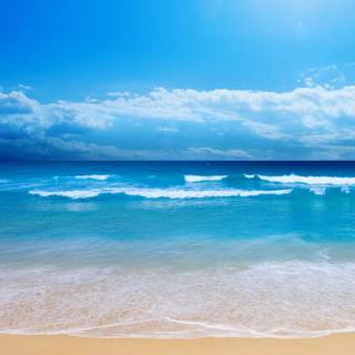 iPad beach wallpaper