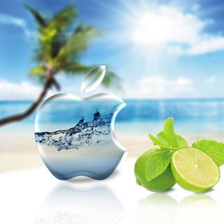 iPad beach wallpaper