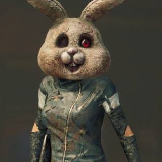 Bunny mask wallpaper
