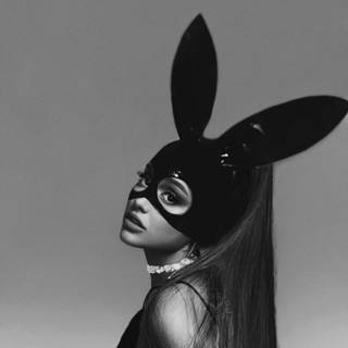 Bunny mask wallpaper