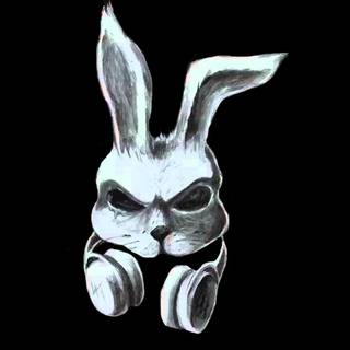 Bunny mask wallpaper