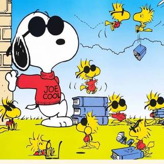 Cute Snoopy wallpaper