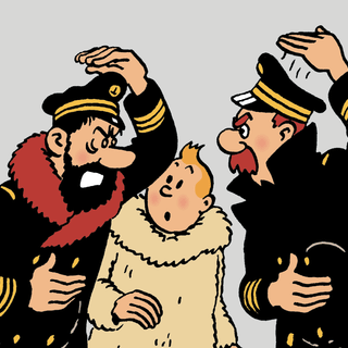 Captain Haddock wallpaper