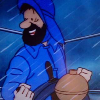 Captain Haddock wallpaper