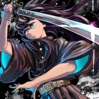 Muichiro cute wallpaper