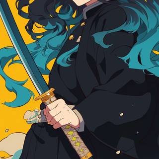 Muichiro cute wallpaper