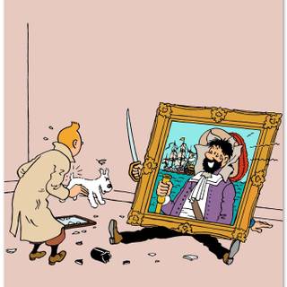 Captain Haddock wallpaper