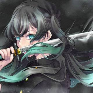 Muichiro cute wallpaper