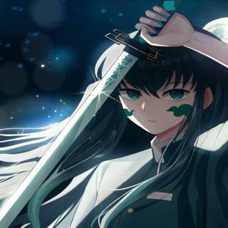 Muichiro cute wallpaper