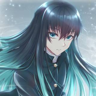 Muichiro cute wallpaper