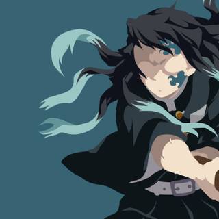 Muichiro cute wallpaper