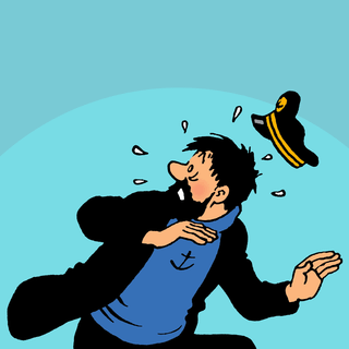 Captain Haddock wallpaper
