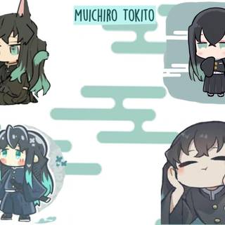 Muichiro cute wallpaper