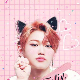 Felix Stray Kids aesthetic wallpaper
