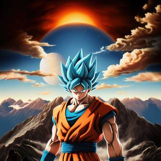 Goku Super Saiyan Blue 4k wallpaper