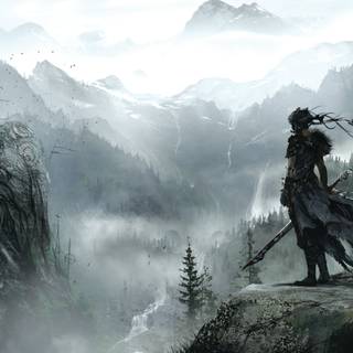 Swordsman 4k wallpaper