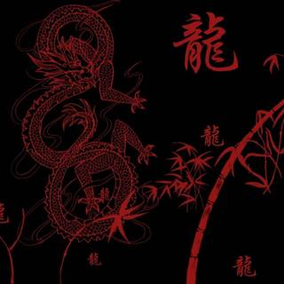 Japanese dragon wallpaper