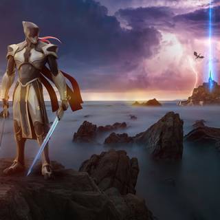 Swordsman 4k wallpaper