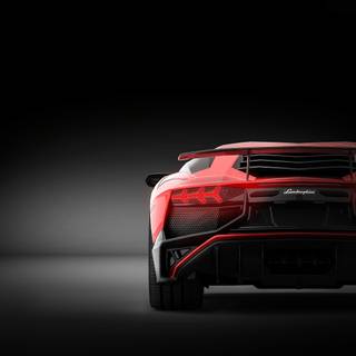 Red Lamborghini 4k wallpaper