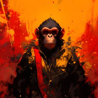 Monkey gang wallpaper